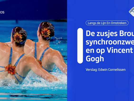 Synchroonzwemmen op Vincent van Gogh