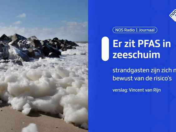 'Laat kinderen niet in zeeschuim spelen'