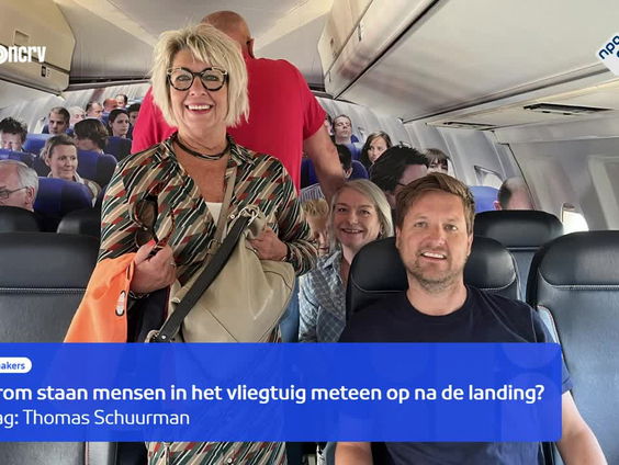 Uitzendbureau: 'Waarom staan mensen in het vliegtuig meteen na de landing?'