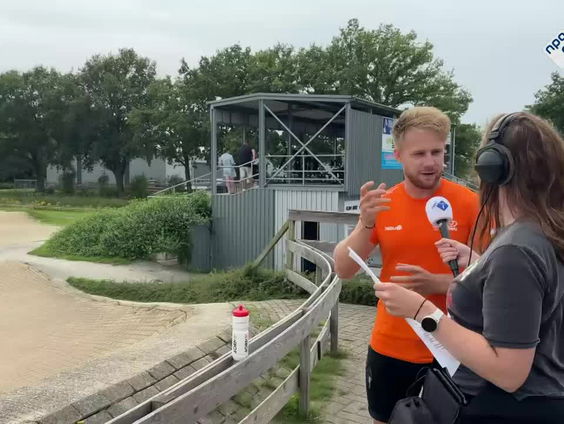 BMX-kampioen Mitchel Schotman niet in Parijs