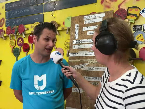 RadiOlympia on Tour met tafeltennisser Arnoud Meijer
