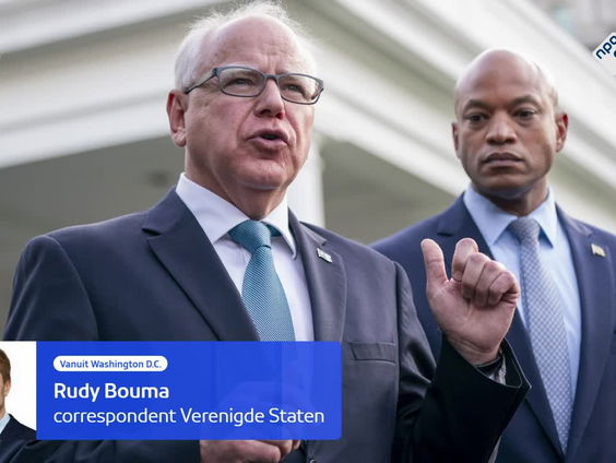 Tim Walz mogelijke running mate Harris