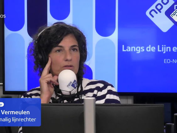 Sven Vermeulen stond als lijnrechter op Wimbledon