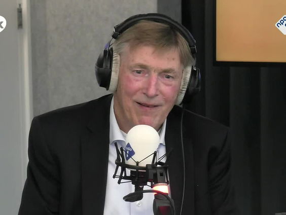 Voormalig ISU-voorzitter Jan Dijkema in De Perstribune