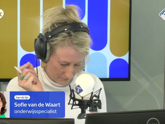 Juf Sofie van de Waart over thuiszitters