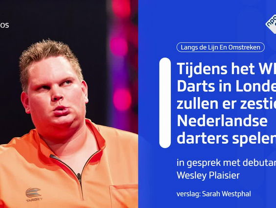 Darter Wesley Plaisier maakt zijn debuut op het WK in Alexandra Palace in Londen