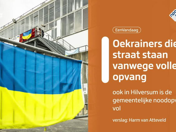 Oekraïners staan op straat door gebrek aan opvang