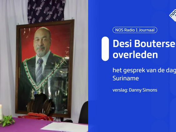 Overlijden Bouterse nog steeds gesprek van de dag