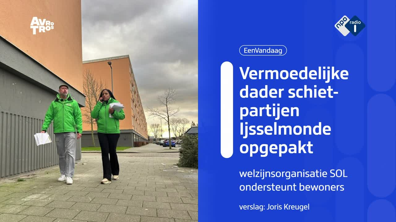 Johan en Heilie steken inwoners van IJsselmonde in Rotterdam een hart onder de riem