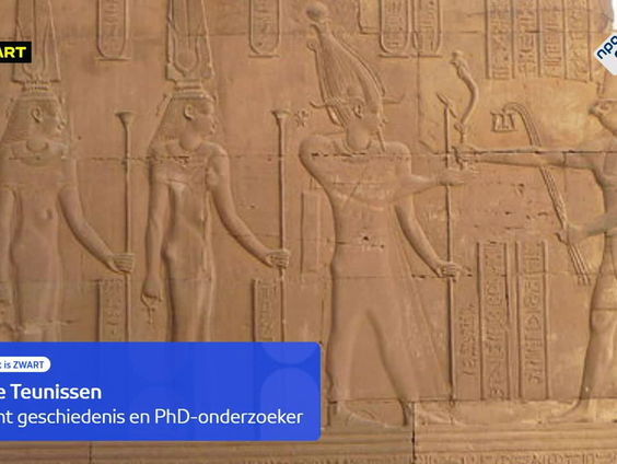 Docent geschiedenis en PhD-onderzoeker Boike Teunissen vertelt over Cleopatra II