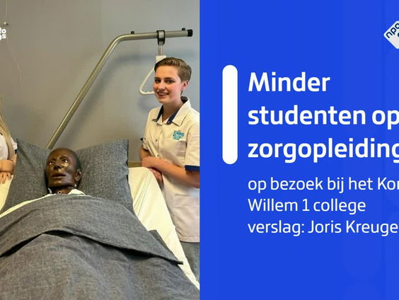 Steeds minder zorgstudenten in het mbo, maar nieuw personeel is hard nodig: 'We moeten ons rot schrikken als samenleving'