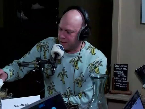 Kinderboekenschrijver en grappenkoning Jozua Douglas