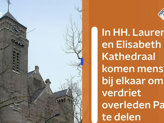 Katholiek Nederland rouwt om overleden Paus Franciscus