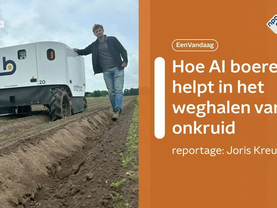 Hoe AI boeren helpt in het weghalen van onkruid