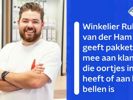 Met oortjes in je pakketje halen? Niet bij deze winkelier