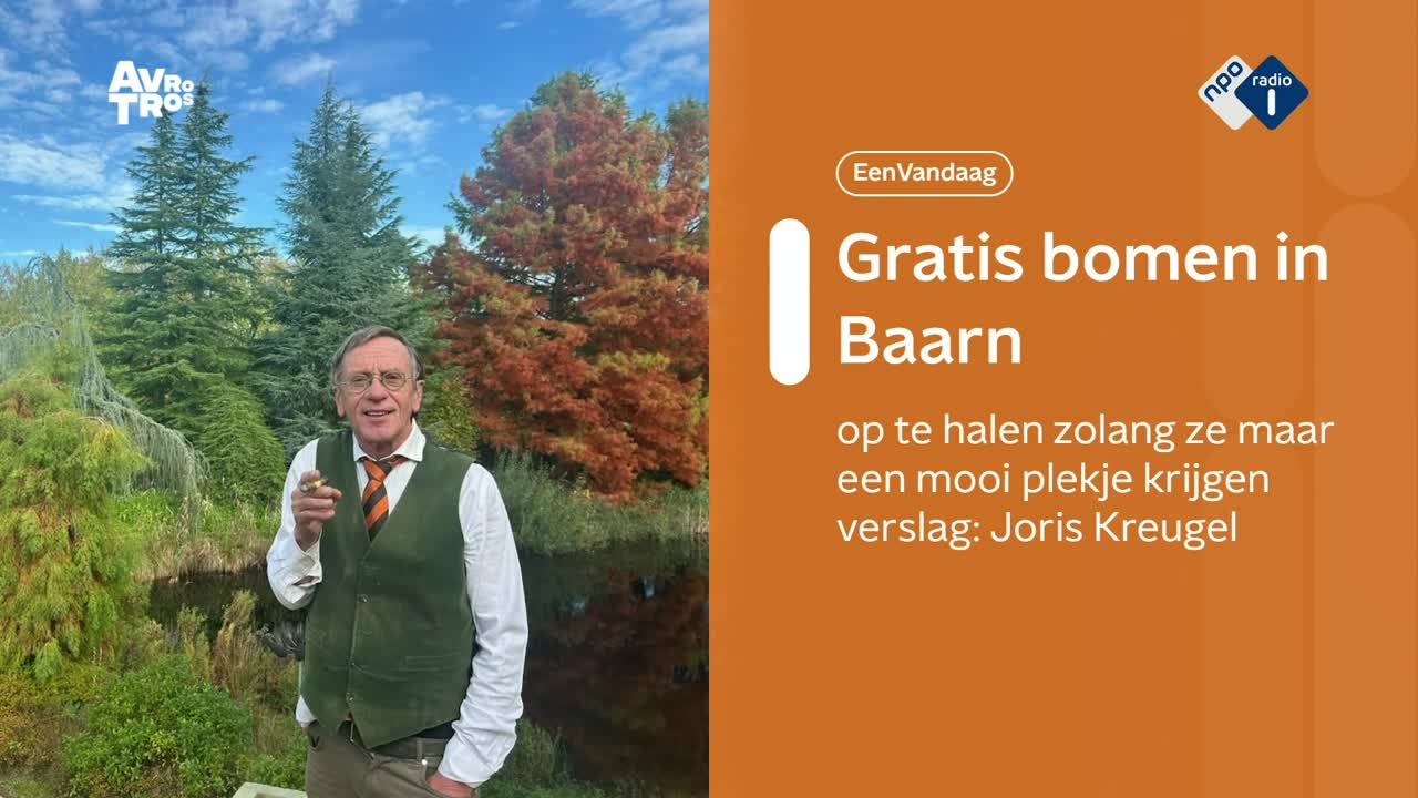 Gratis bomen in Baarn