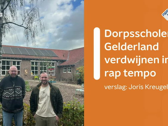 Steeds minder scholen in Gelderland