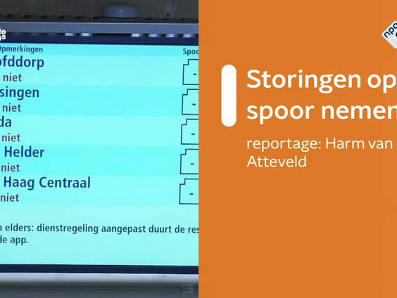 Storingen op het spoor nemen toe
