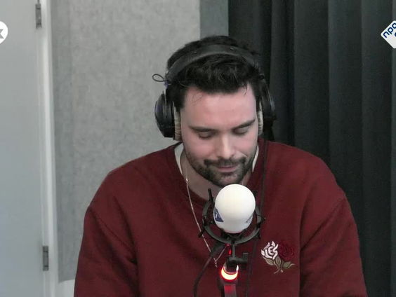 Domien Verschuuren op De Perstribune