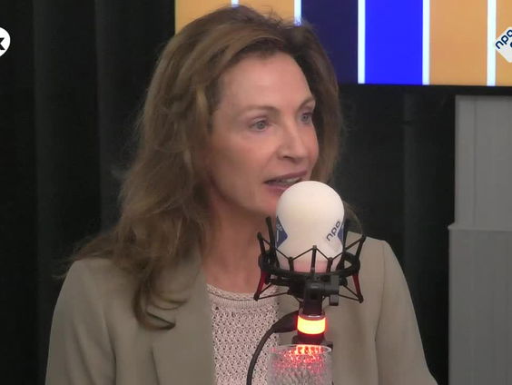 Astrid Holleeder op De Perstribune