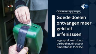 Meer erfenissen naar goede doelen