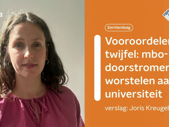 Hoe zorg je ervoor dat mbo-stapelaars zich thuisvoelen op de uni?