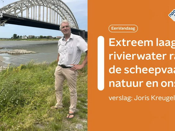 Extreem laag rivierwater raakt de scheepvaart, natuur en ons