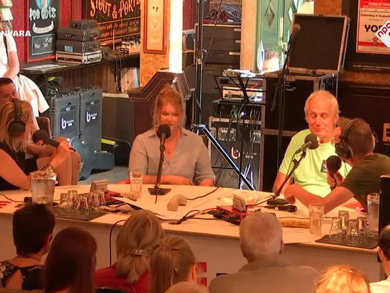 Frank Zanderink & Nicolle van Groningen van Stichting Rugvin maken zich op voor de eerste nationale walvistelling