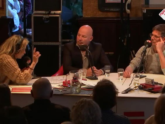 Bas Eickhout, europarlementariër Groenlinks/PvdA en Stefan de Vries, Europa correspondent over de start v ...