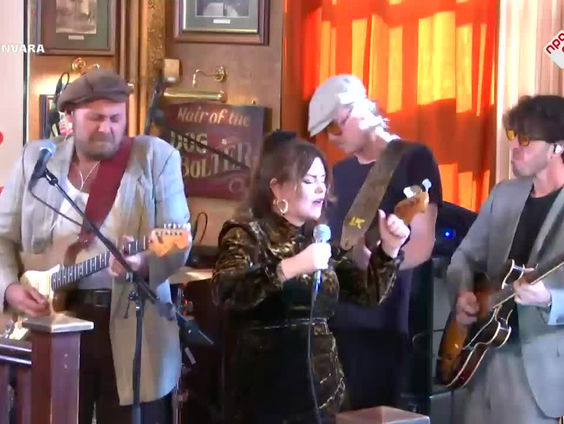 Jennie Lena & Marlon Pichel - The Fire - Live bij Spijkers met Koppen