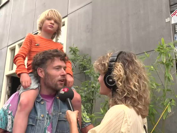 Mark gaat met z'n kinderen naar Pride: 'We komen hier elk jaar'