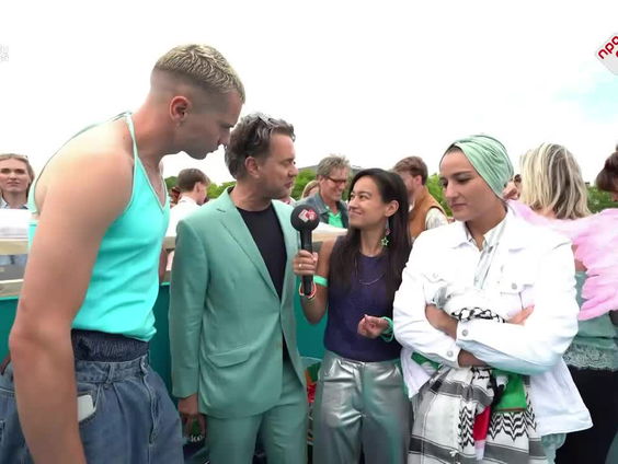 Wie Is De Mol-reünie op de AVROTROS-boot tijdens Pride