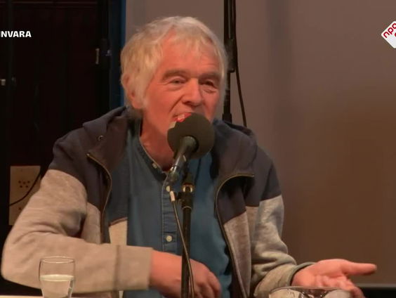 Jan Hertoghs met zijn ode aan de winter